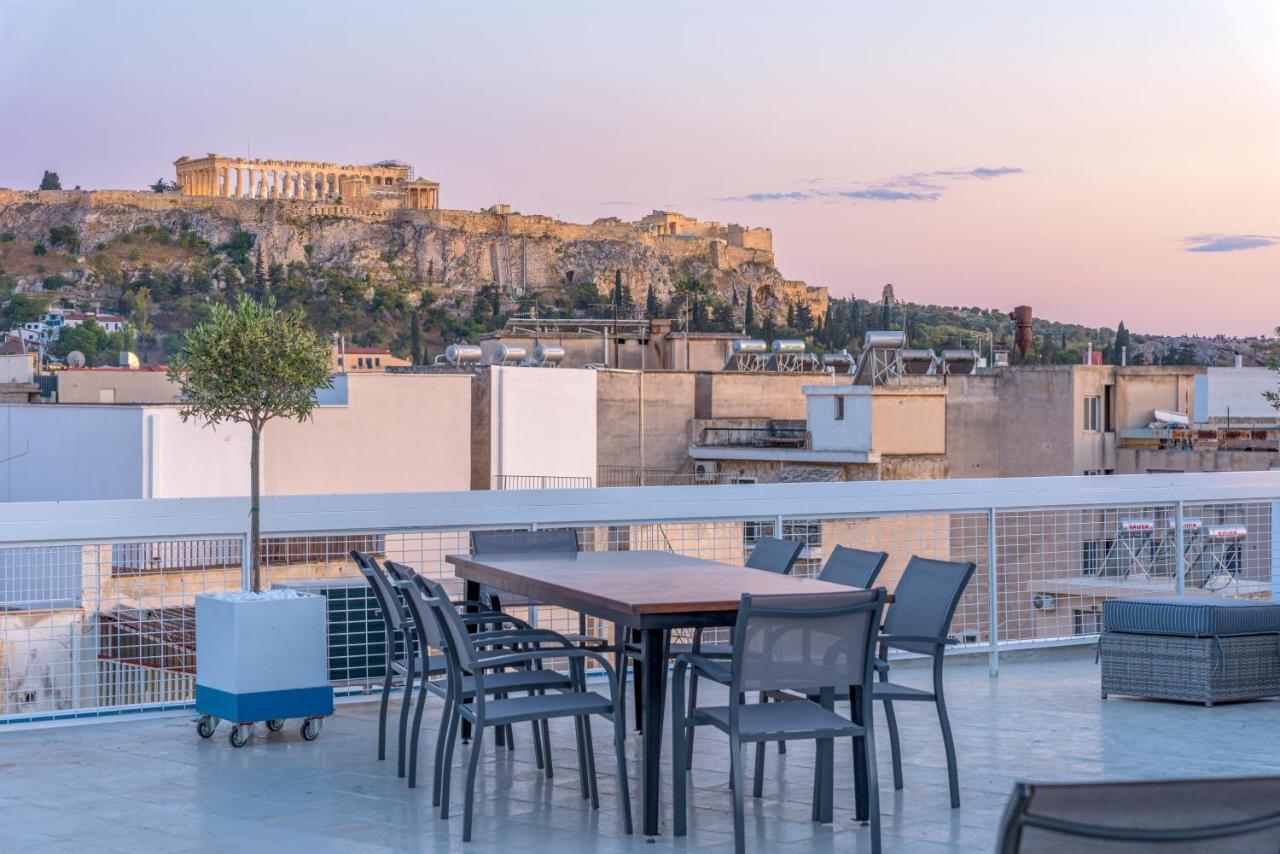 The Dazzling Glimpse Acropolis Suites Athen Eksteriør billede